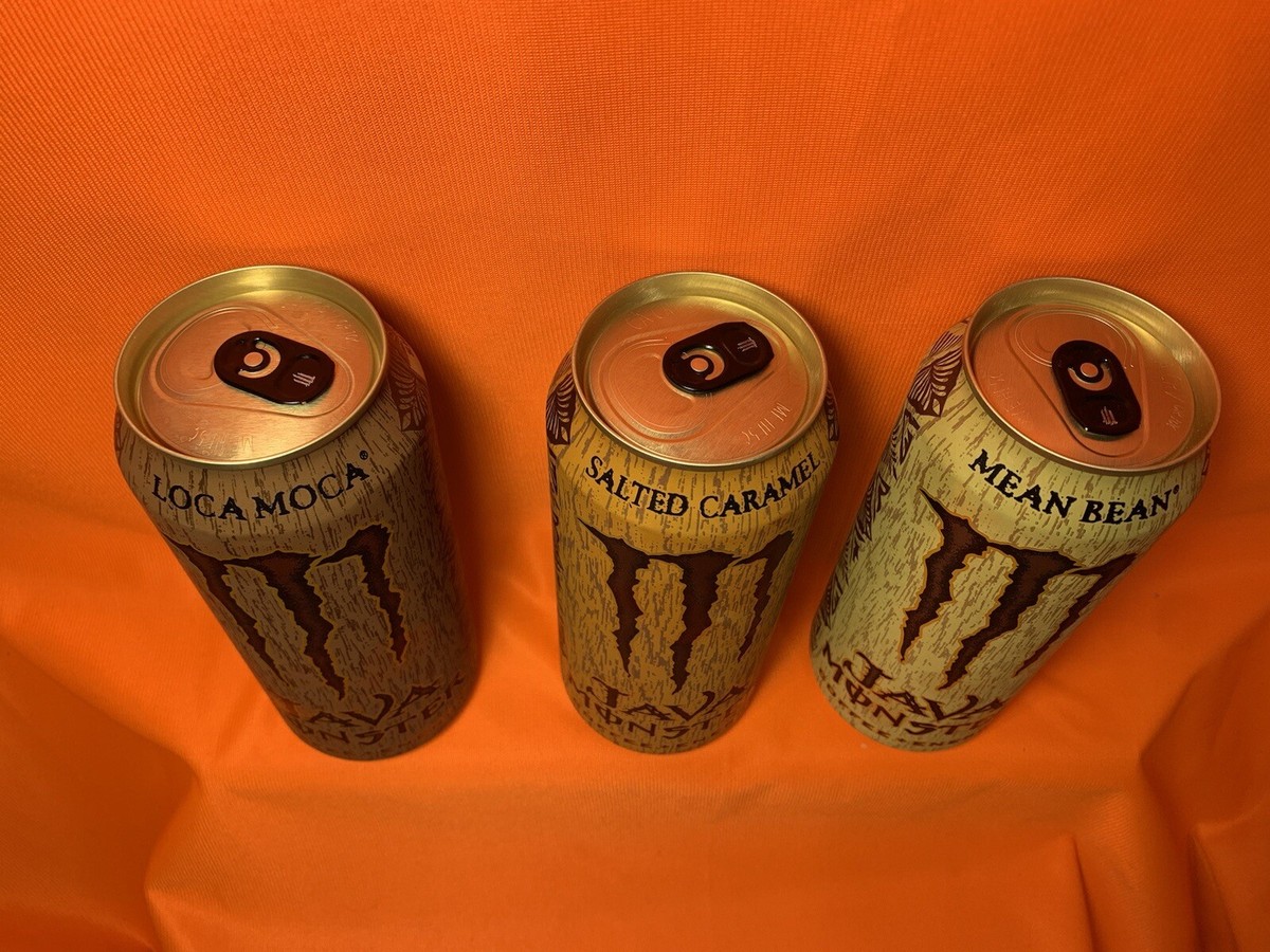 Monster Energy JAVA - Mean Bean - Loca Moca - Salted Caramel