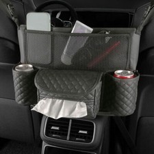 Bolsa de almacenamiento de asiento de coche organizador bolsillo vehículo interior bolsa accesorios