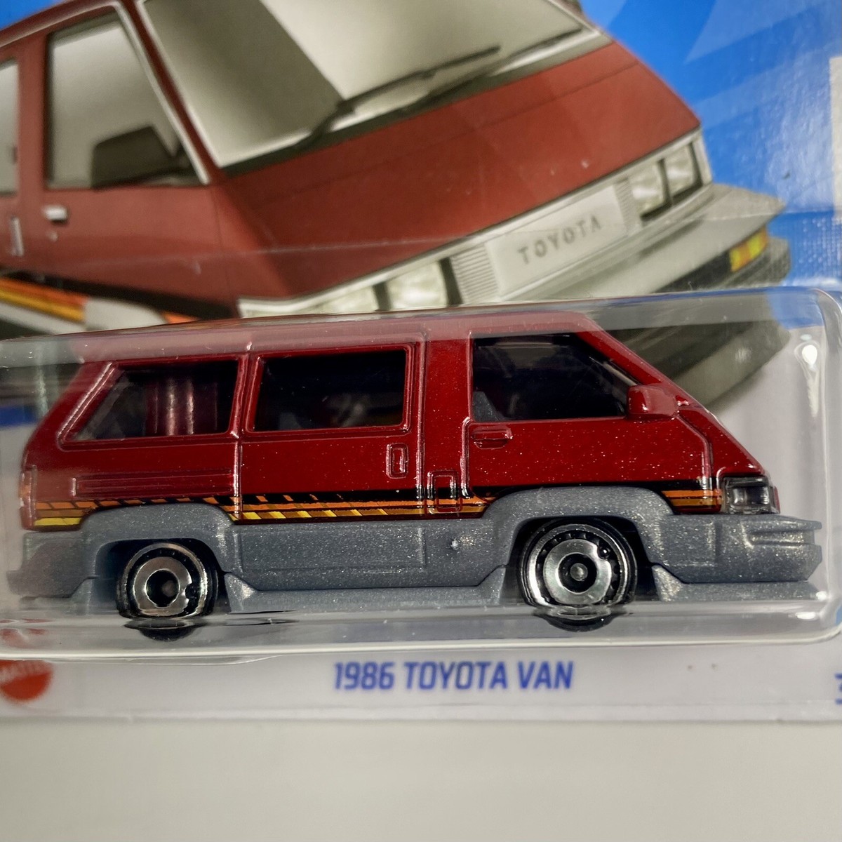 2022 Hot Wheels #173 HW J-Imports 1986 Toyota Van 1:64 Short Card