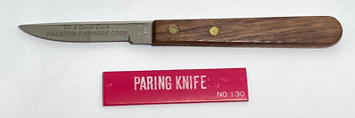 VTG Paring Knife Japan Stainless Steel Wood Handle To A Good Cook Ralston Farmer