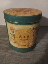 Vintage Tin Washburn’s Gold Medal Flour Crosby Co. Minneapolis 1990 Bristol Ware