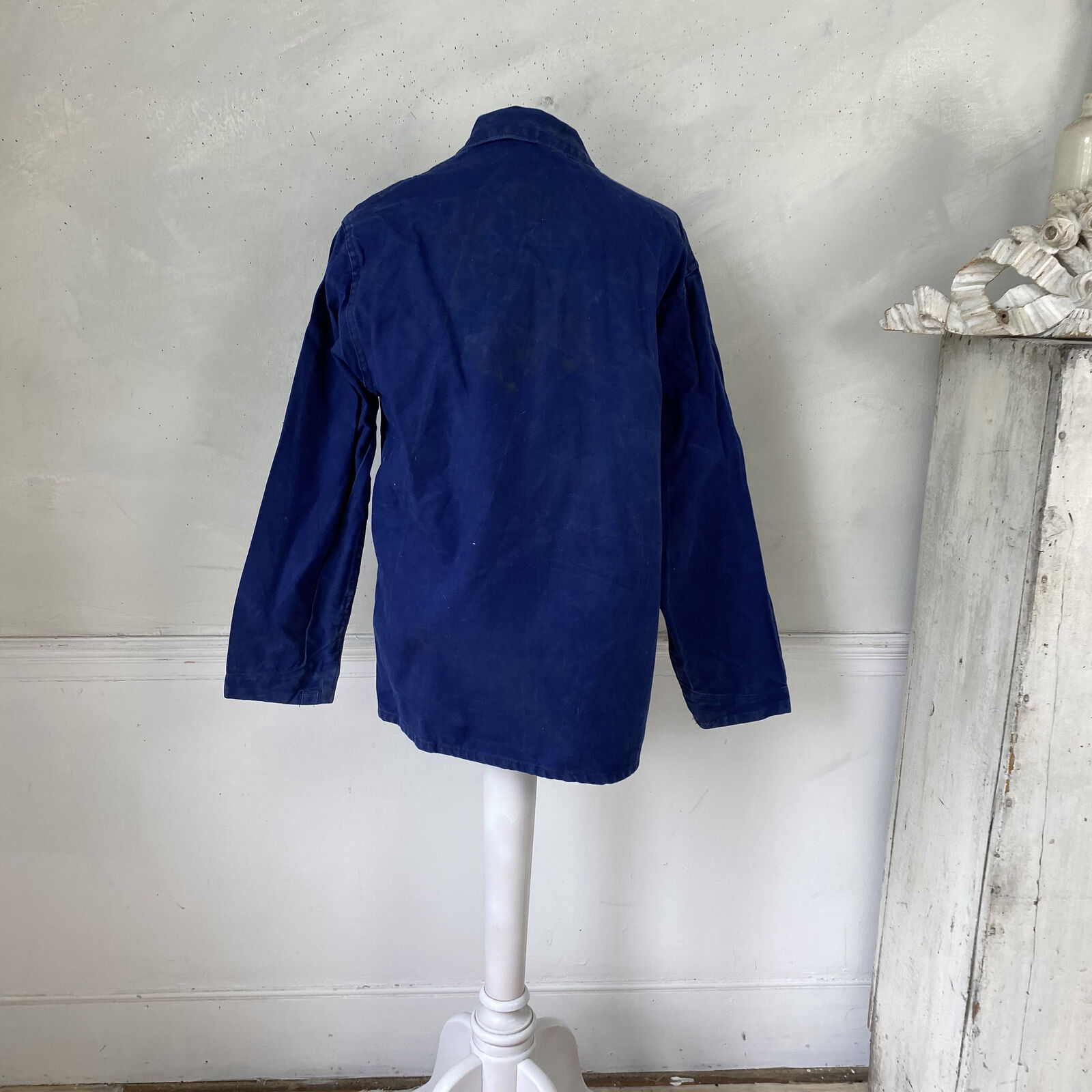 Vintage Jacket French Workwear Blue Jacket 1940s … - image 6