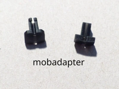 MOBADAPTER Prallplatte ähnlich E280550 / 28055 für Märklinloks mit einfachem Kupplungshaken