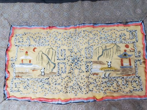 Ancienne broderie Chinoise ou