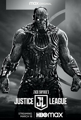 Justice League movie poster (i) - 11 x 17 inches - The Snyder Cut, Steppenwolf