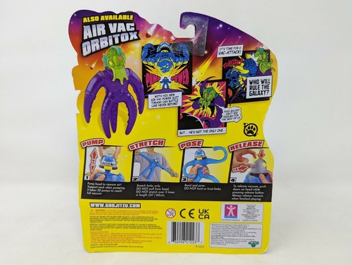 2021 HEROES OF GOO JIT ZU GALAXY ATTACK POWER PUMP AIR VAC THRASH NEW - Picture 4 of 4