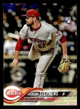 2018 Topps #207 Jackson Stephens Rookie Card Cincinnati Reds