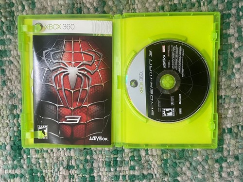 Spider-Man 3 (Microsoft Xbox 360, 2007) No Manual - Picture 3 of 3