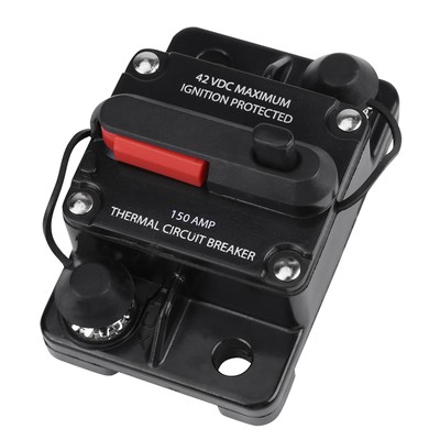 12V-42V 50A-300A Car Audio Inline Circuit Breaker Waterproof Reset Funktion