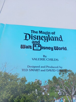 The Magic Of Disneyland And Walt Disney World, Vintage 1979