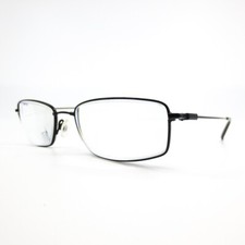 Luxottica Memorize 6539 3002 Eyeglasses Full Rim Black Round Frame 53-18-140