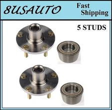 FRONT Wheel Hub & Bearing For HYUNDAI SONATA L4 2.4L 2006-2013 (PAIR)