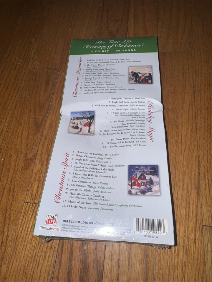 THE TIME LIFE PLATINUM CHRISTMAS  COLLECTION, 3CD BOX SET, 36 SONGS, *NEW/SEALED - Image 2 of 4