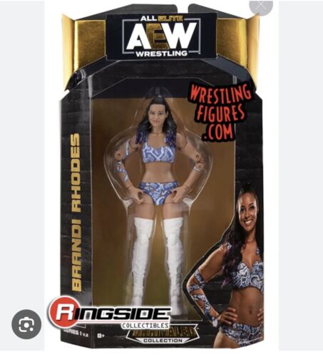 AEW All Elite Wrestling Brandi Rhodes Unrivaled Series 1 Action Figure - Afbeelding 1 van 1