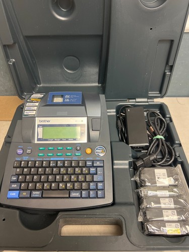 Brother P-Touch PT-9600 Pro XL Labeling System w/Kit, Power Adapter, Tape - Bild 10 von 11