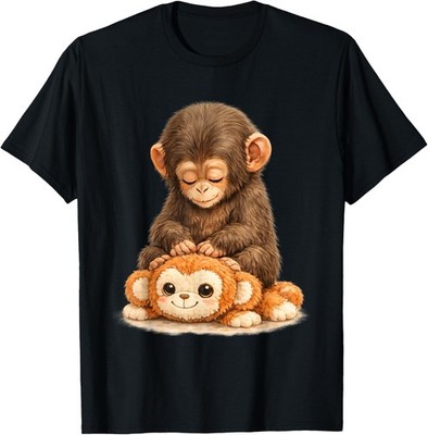 Monkey Punch Baby Graphic Little Punch Big Love T-Shirt