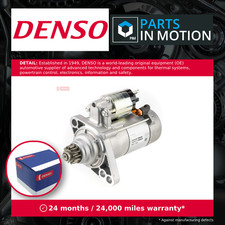 Starter Motor fits SEAT ARONA KJ7 1.6D 2017 on Manual Transmission Denso Quality