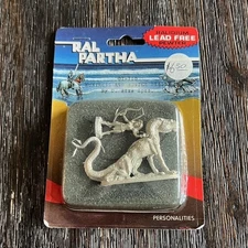 Huntress and Hunter Dragon 01-710 Ral Partha Miniatures Dungeons Dragons Pewter