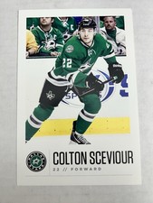 Colton Sceviour - Dallas Stars - 4x6 Post Card Size Photograph