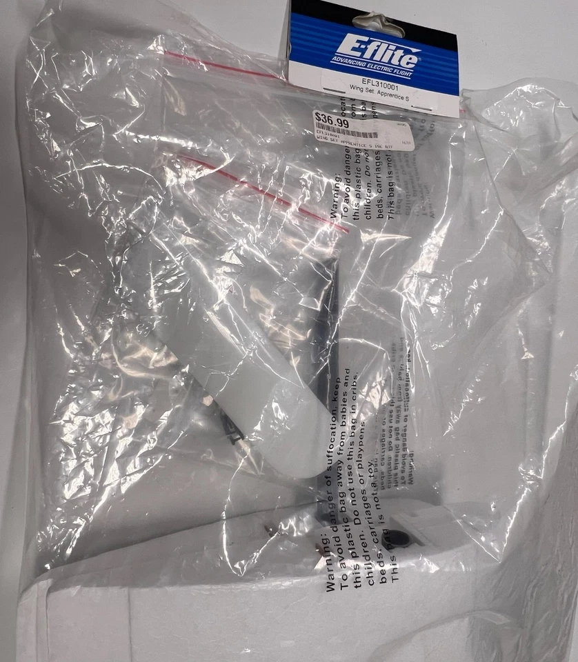 E-Flite EFL310001 Wing Set (for Apprentice S) Sealed New - Image 4 of 4
