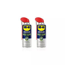 WD-40 Specialist Electrical Contact Cleaner 11 oz Quick Dry Spray 2 Pack New