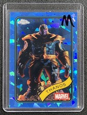 THANOS 2025 TOPPS CHROME MARVEL SAPPHIRE #158 REFRACTOR M