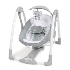 Ingenuity ConvertMe 2-in-1 Compact Portable Automatic Baby Swing Infant Seat,