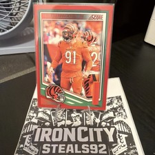 2025 Panini Score Red SP - Trey Hendrickson #290 - Cincinnati Bengals 🏈