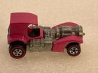 Hot Wheels Redlines 1973 Superfine Turbine Pink Enamel  REPAINT