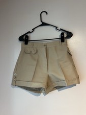 Vintage 70s High waisted Tan Shorts