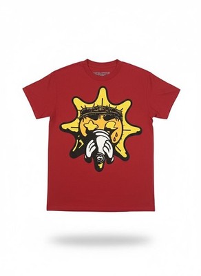 Glo Gang Worldwide Glo Cup Sun Logo Red T-Shirt