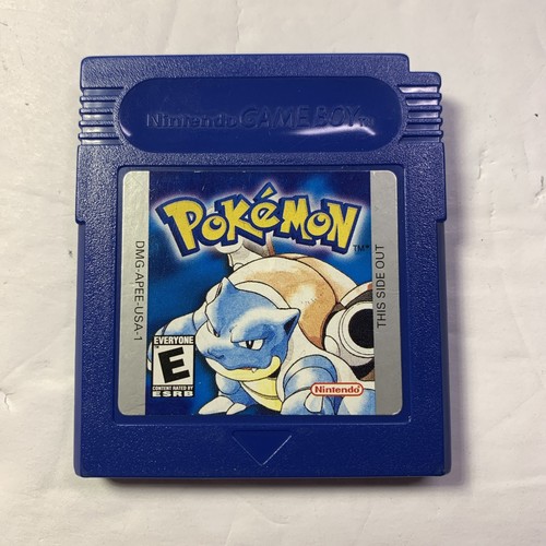 Pokemon Blue Version (Game Boy, 1998) *NEW SAVE BATTERY* Authentic