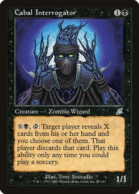 MTG Cabal Interrogator SCG English NM
