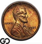 1920 Lincoln Cent Wheat Penny, Red Brown, Gem BU++ RB