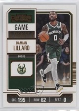 2023-24 Panini Contenders Bronze Game Ticket Damian Lillard #9 14lm
