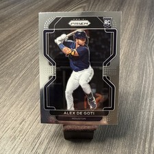 2022 Panini Prizm Base #183 Alex De Goti - Houston Astros RC