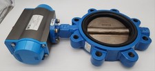 FNW 6" FNW732V BUTTERFLY VALVE WITH VALBIA 85 PNEUMATIC ACTUATOR UCI DA85 VALVE