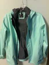 Under Armour YLG COLDGEAR INFRARED TURQUOISE JACKET WITH HOOD