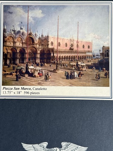 Liberty Puzzles Wooden Jigsaw Puzzle Piazza San Marco 596 Pieces I3H9 Excellent - Picture 2 of 14