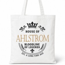 AHLSTROM House Of Surname Cotton Tote Bag Gift Idea
