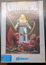1990 Ultima VI The False Prophet PC IBM 5.25" in Original Box