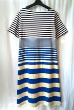 UNIQLO×MARNI Cotton Long Dress Border Pattern Size L