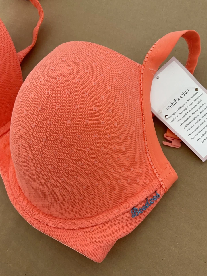 ෴❤️෴ Bee Dees T-Shirt-BH , Multiway -Träger ,gepolstert , 80 E , neu ෴❤️෴ - Bild 3 von 4