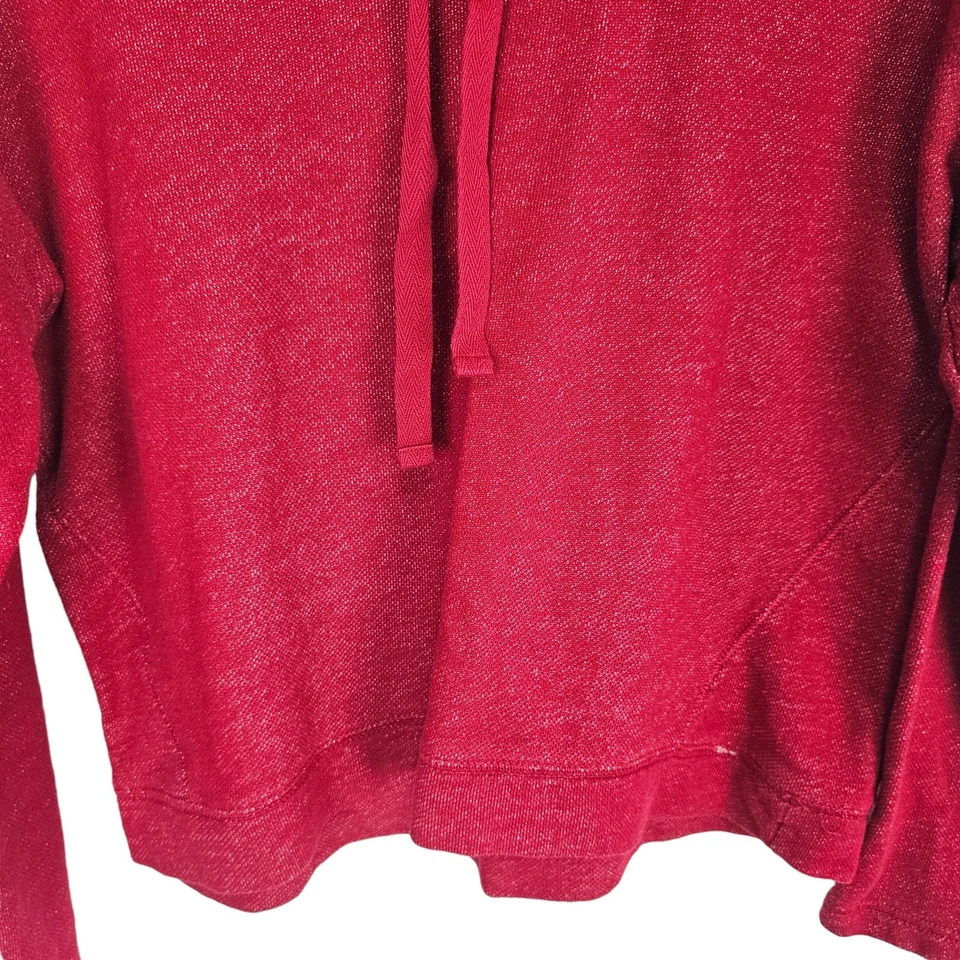 Толстовка женская Ralph Lauren с воротником-хомутом классическая опрятная размер XL праздничная красная - Изображение 3 из 4