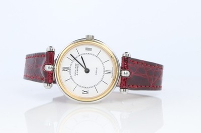 Van Cleef and Arpels 43604 watch. La Collection 18k SS Round 25mm Watch