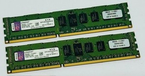8GB Kit (2x 4GB) Kingston KVR1333D3D8R9S/4G PC3-10600U Computer Speicher Kit