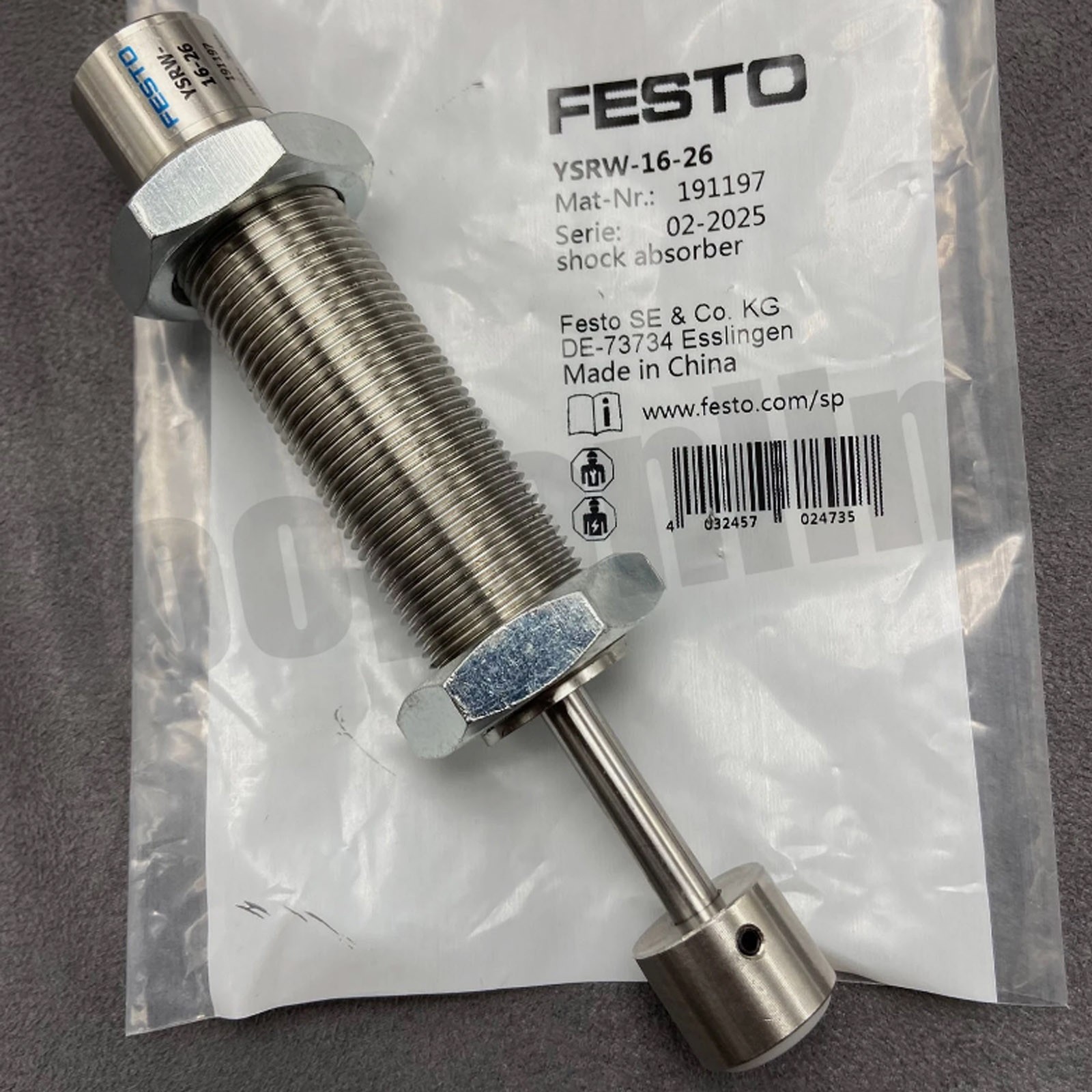 1Pc New Shock Absorber YSRW for Festo YSRW-16-26 191197 Expedited Shipping