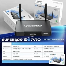 💥SuperBox S6 Pro – New Factory Sealed – Latest 2025 Model – Fast Shipping💥