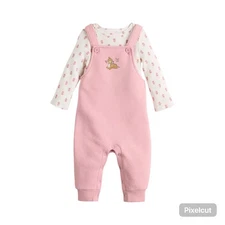 Disney's Bambi Baby Overall & Bodysuit set by jumping beans