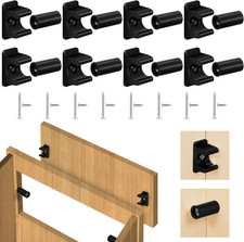 False Cabinet Front Clip False Drawer Front Clips Sink Tip Out Snap with Screws